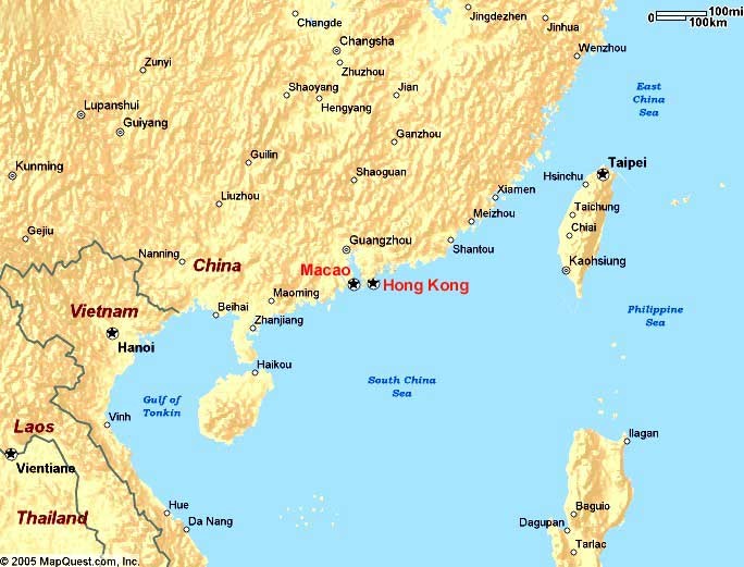 hong kong macao carte